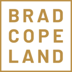 Brad Copeland Logo in Brass